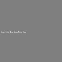 Leichte Papier-Tasche