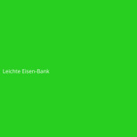 Leichte Eisen-Bank