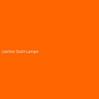 Leichte Stahl-Lampe