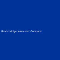 Geschmeidiger Aluminium-Computer