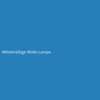 Mittelm&auml;&szlig;ige Wolle-Lampe